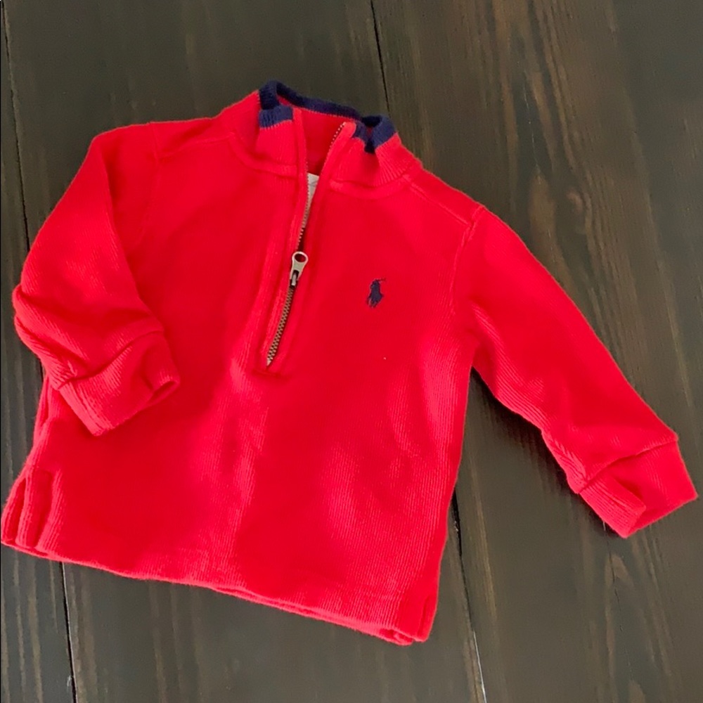 Ralph Lauren boys collared sweater